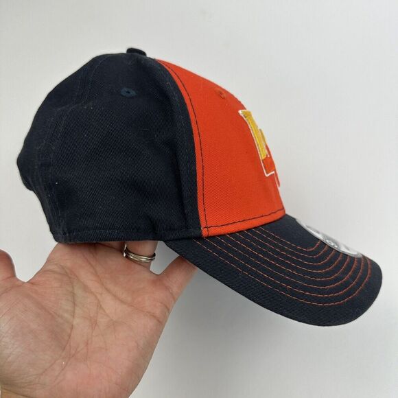 New Era 9Forty MiLB Las Vegas Aviators LV Snapback Hat Unisex Navy Orange OSFM - Picture 4 of 9